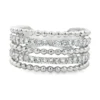 Beaded Diamond Band Ring