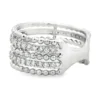 Beaded Diamond Band Ring