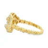 Heart Rectangle Diamond Ring