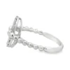 Oval Open Diamond Ring
