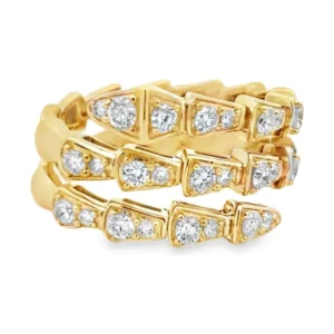 Snake Diamond Fashion Ring