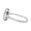 Cushion Pavé Diamond Ring