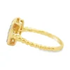 Cushion Pavé Diamond Ring
