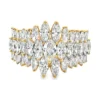Marquise Cluster Diamond Ring