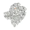 Pear Diamond Cluster Ring