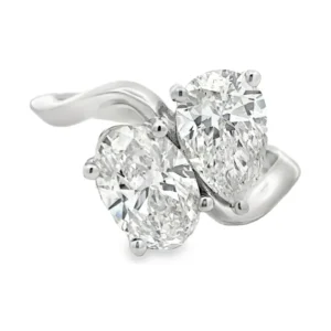 Two Stone Diamond Ring