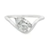 Pear Diamond Bypass Ring