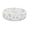 Flush Set Diamond Band