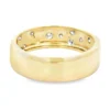 Flush Set Diamond Band