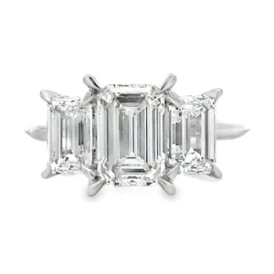 Emerald Cut Diamond Ring