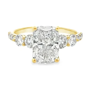 Radiant Diamond Engagement Ring