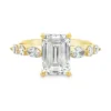 Emerald Cut Diamond Ring