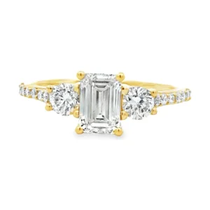 Emerald Cut Diamond Ring