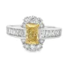 Radiant Cut Diamond Ring