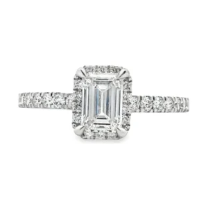 Emerald Cut Diamond Ring