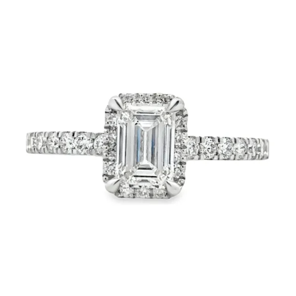 Emerald Cut Diamond Ring
