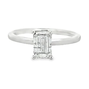 Emerald Cut Diamond Ring