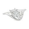 Pear Diamond Solitaire Ring