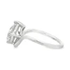 Pear Diamond Solitaire Ring