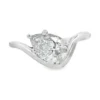 Pear Diamond Bypass Ring
