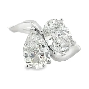 Two Stone Diamond Ring