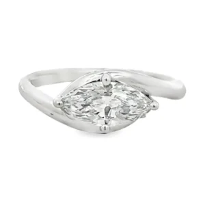 Marquise Lab-Grown Diamond Ring