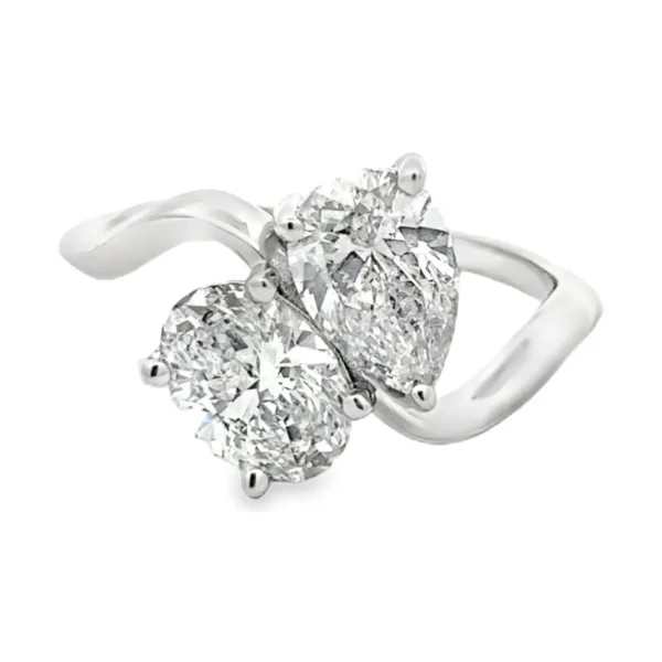 Two Stone Diamond Ring