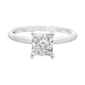 Princess Cut Solitaire Ring
