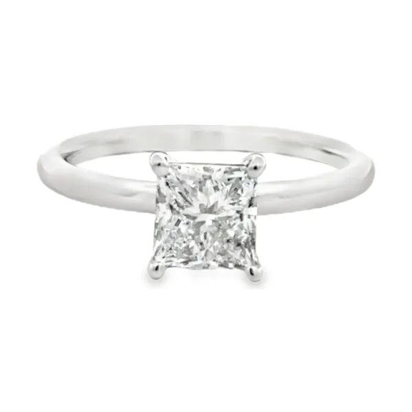 Princess Cut Solitaire Ring