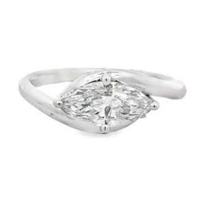 Marquise Lab-Grown Diamond Ring
