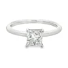 Princess Diamond Solitaire Ring