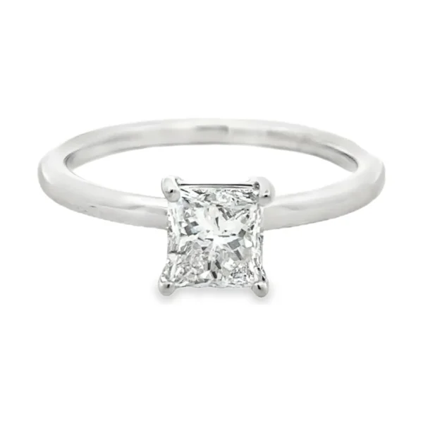Princess Diamond Solitaire Ring