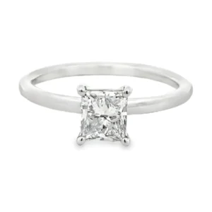 Radiant Diamond Solitaire Ring