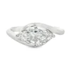Marquise Diamond Bypass Ring
