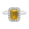Emerald Cut Diamond Ring