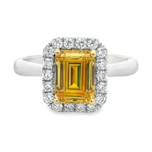 Emerald Cut Diamond Ring