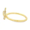 Butterfly Diamond Ring