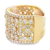 Diamond Wide Band Ring