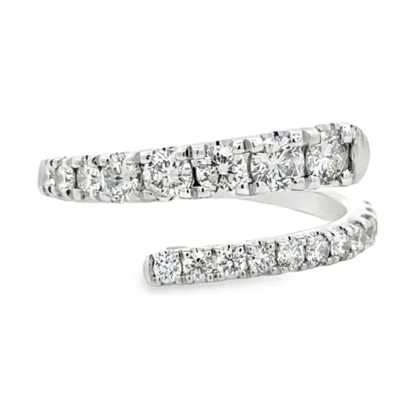 Bypass Diamond Wrap Ring