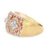 Diamond Floral Band Ring
