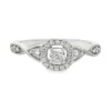 Halo Cushion Diamond Ring