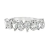 Pear Diamond Eternity Ring
