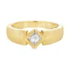 Princess Diamond Bezel Band
