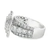 Double Halo Diamond Ring