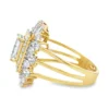 Emerald Cut Diamond Ring