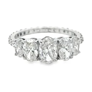 Oval Lab Diamond Ring