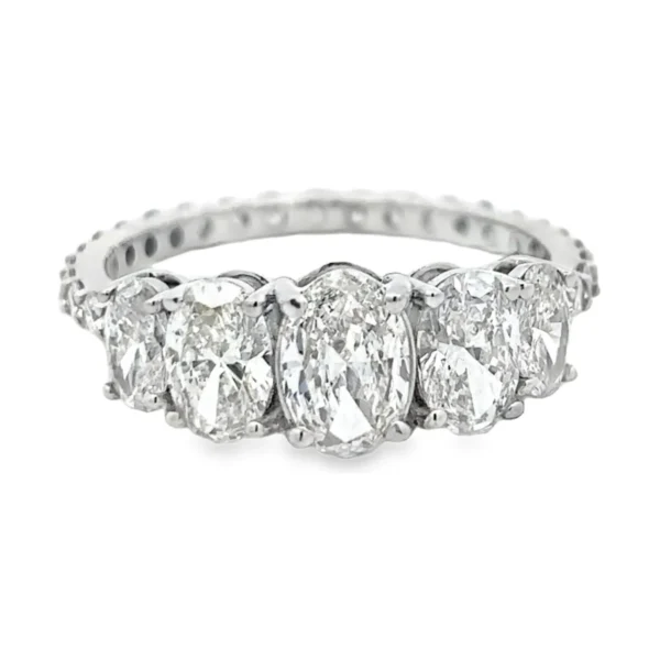 Oval Lab Diamond Ring