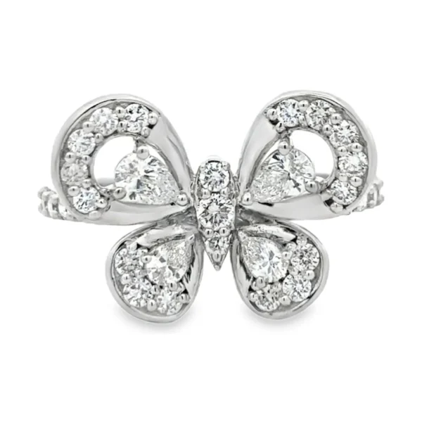 Butterfly Diamond Ring