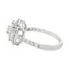 Cluster Halo Diamond Ring