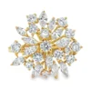 Cluster Flower Diamond Ring